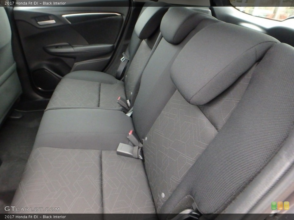 Black Interior Rear Seat for the 2017 Honda Fit EX #118279050