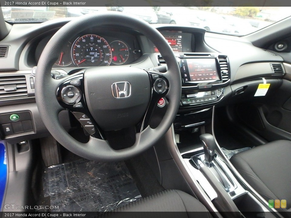 Black Interior Photo for the 2017 Honda Accord EX Coupe #118279350