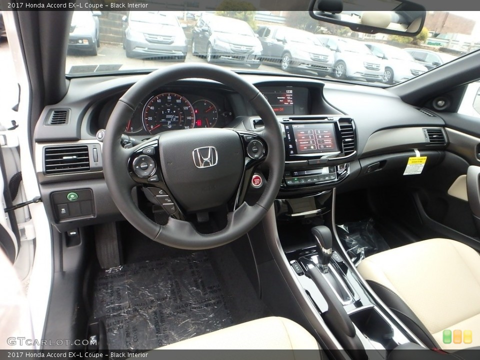 Black Interior Photo for the 2017 Honda Accord EX-L Coupe #118280649