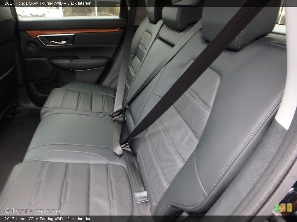 Black Interior Rear Seat for the 2017 Honda CR-V Touring AWD #118280889