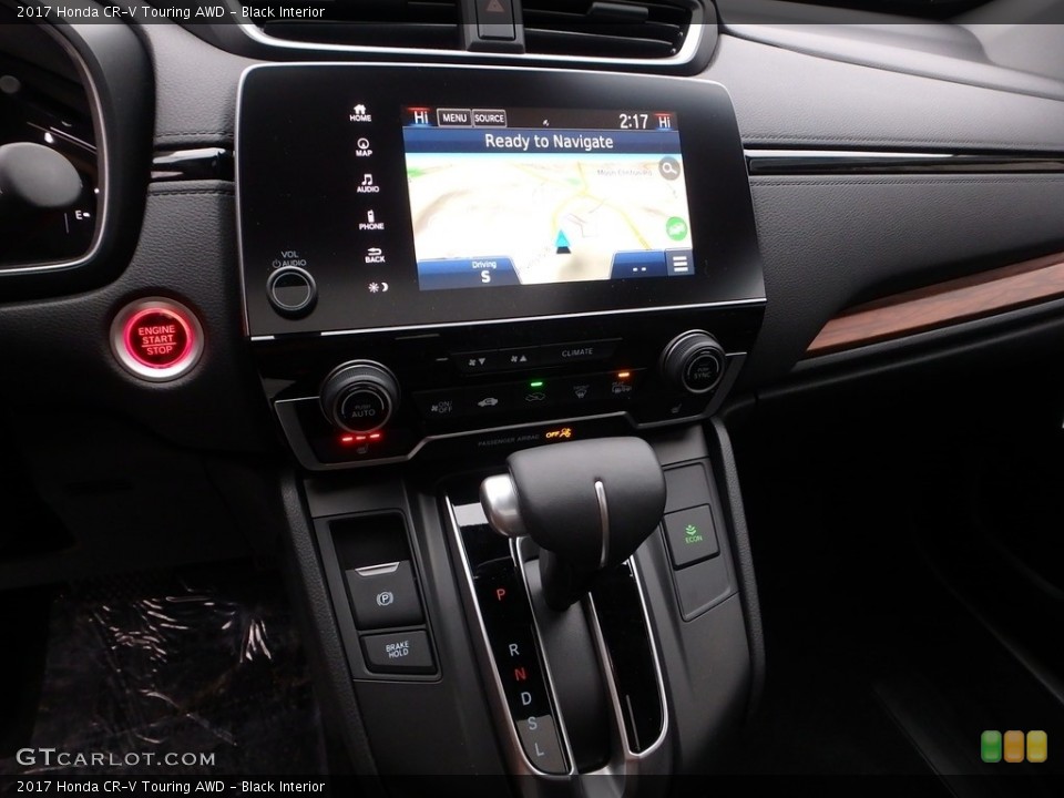 Black Interior Controls for the 2017 Honda CR-V Touring AWD #118280955