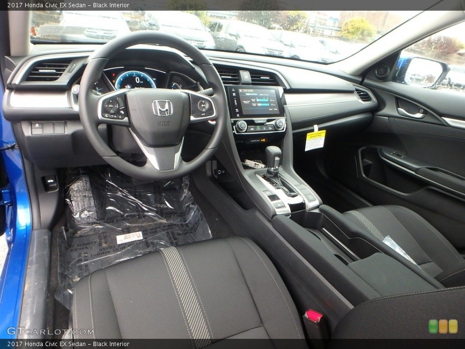 Black Interior Photo for the 2017 Honda Civic EX Sedan #118281177