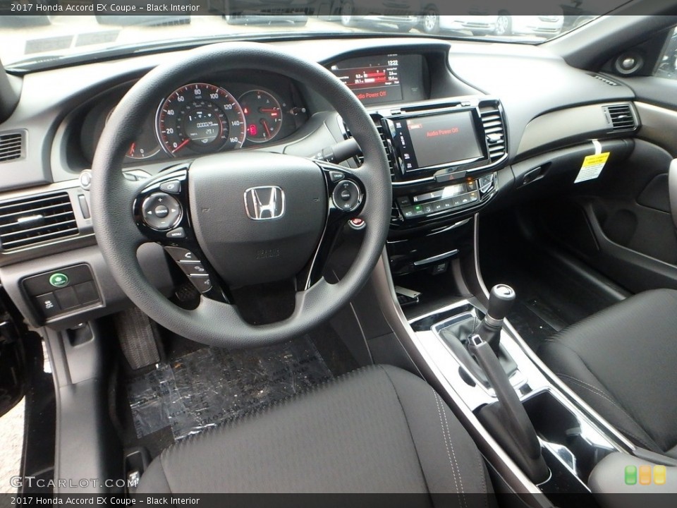 Black Interior Photo for the 2017 Honda Accord EX Coupe #118281982