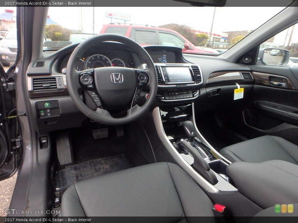 Black Interior Photo for the 2017 Honda Accord EX-L Sedan #118283298