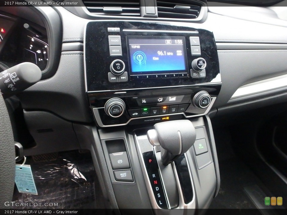 Gray Interior Controls for the 2017 Honda CR-V LX AWD #118283355