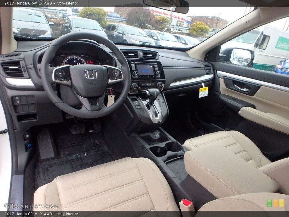 Ivory Interior Photo for the 2017 Honda CR-V LX AWD #118283562