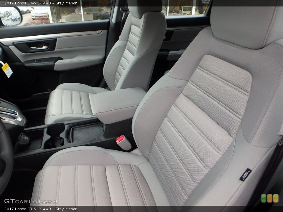 Gray Interior Photo for the 2017 Honda CR-V LX AWD #118284537