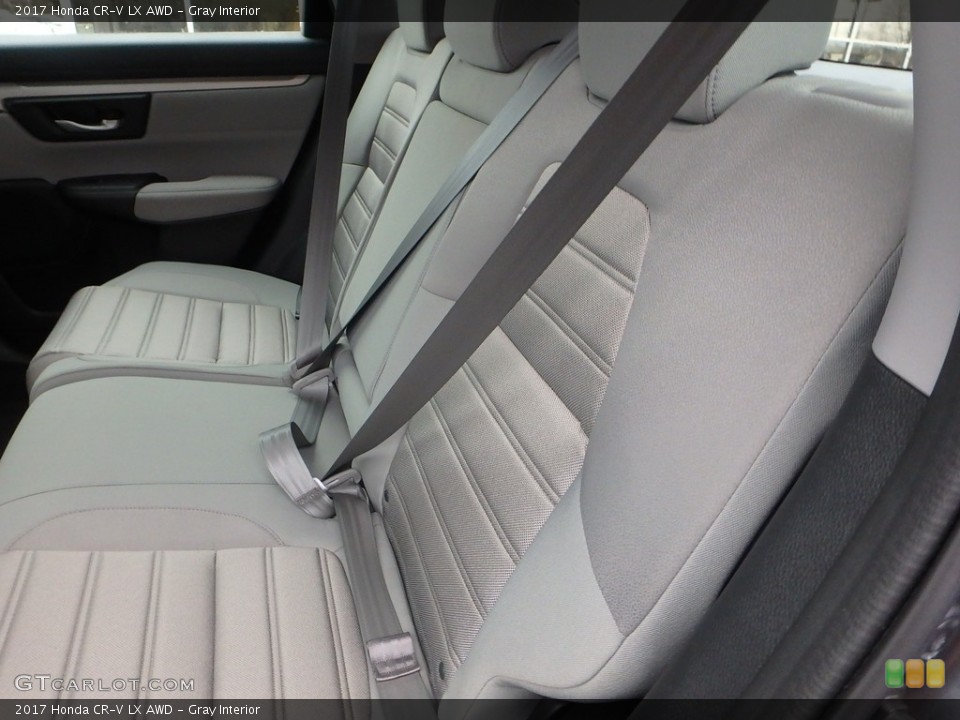 Gray Interior Rear Seat for the 2017 Honda CR-V LX AWD #118284561