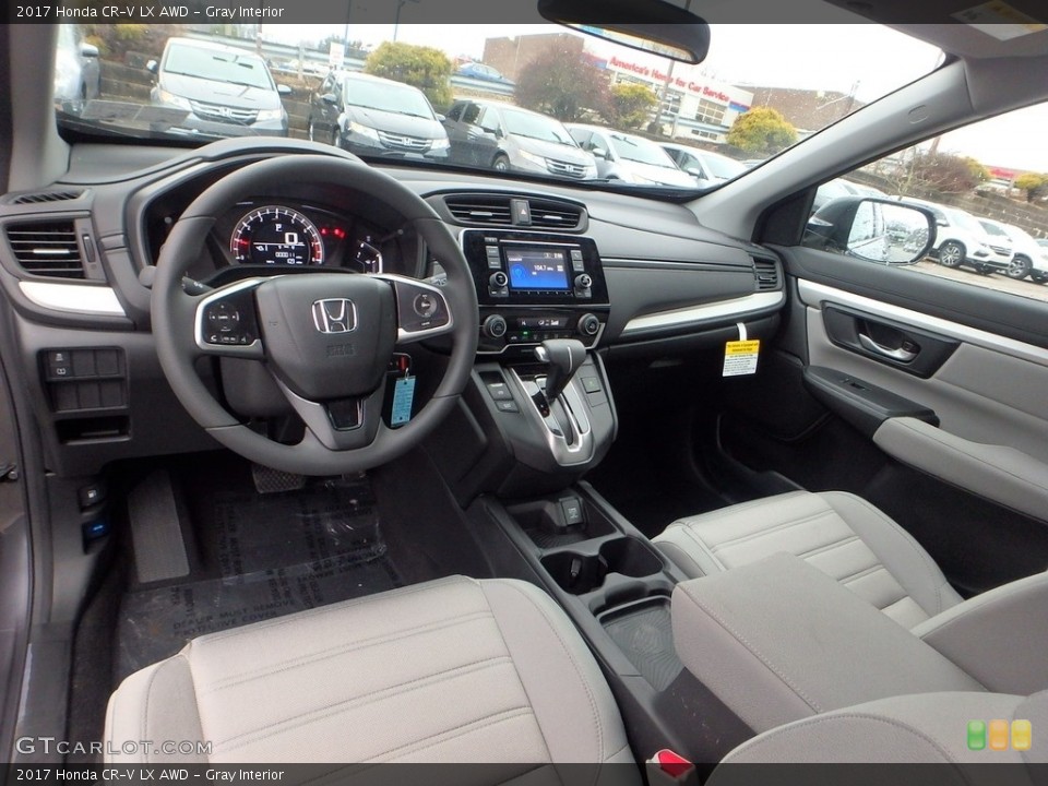 Gray Interior Photo for the 2017 Honda CR-V LX AWD #118284588