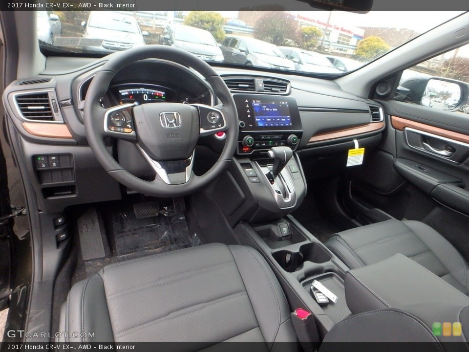 Black Interior Photo for the 2017 Honda CR-V EX-L AWD #118285275