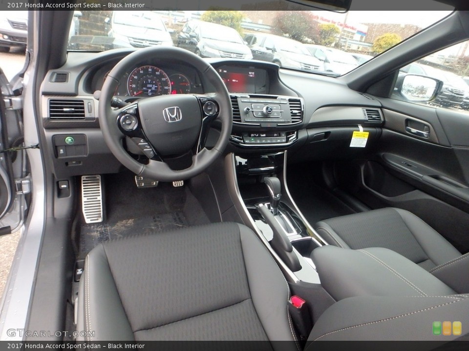 Black Interior Photo for the 2017 Honda Accord Sport Sedan #118285713