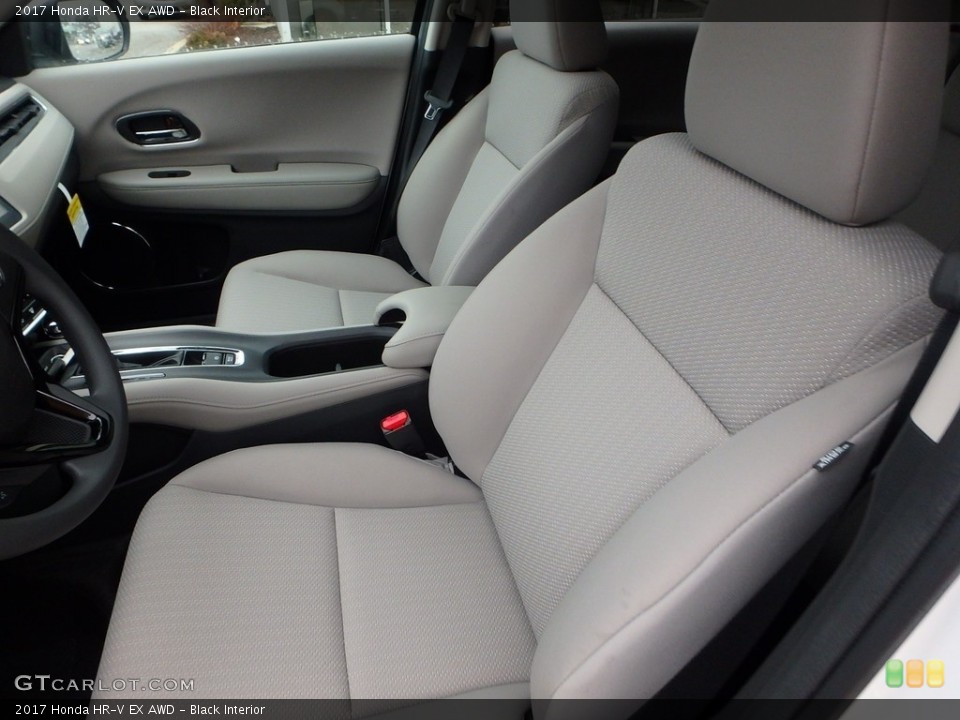 Black Interior Front Seat for the 2017 Honda HR-V EX AWD #118285755