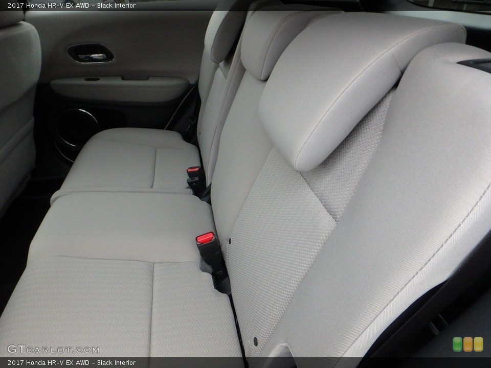 Black Interior Rear Seat for the 2017 Honda HR-V EX AWD #118285779