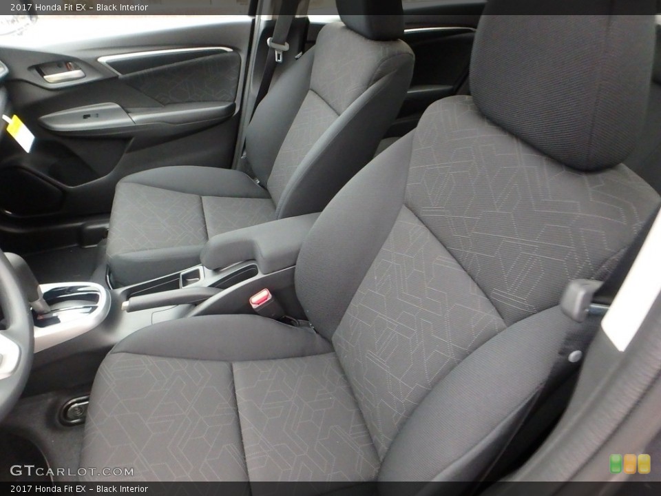 Black Interior Front Seat for the 2017 Honda Fit EX #118288185
