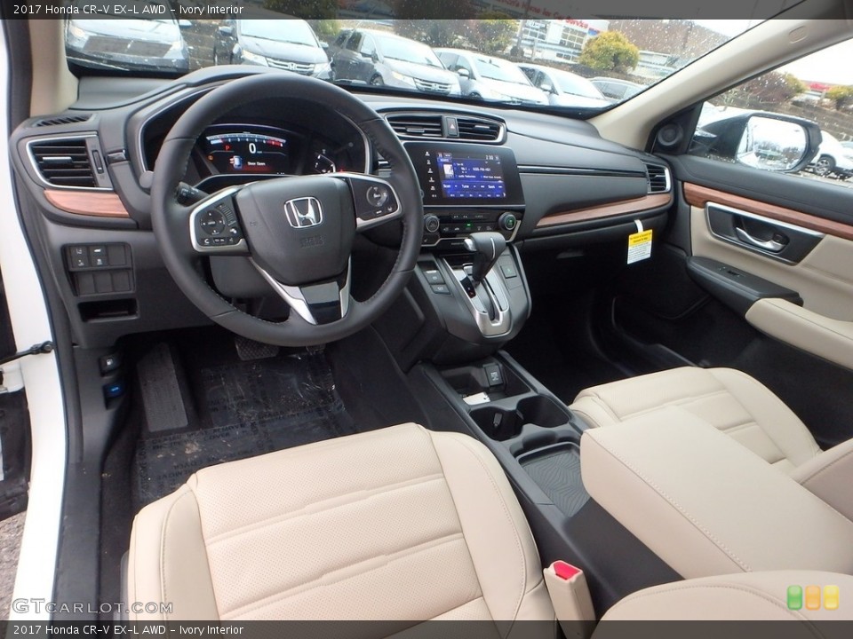Ivory Interior Photo for the 2017 Honda CR-V EX-L AWD #118291683