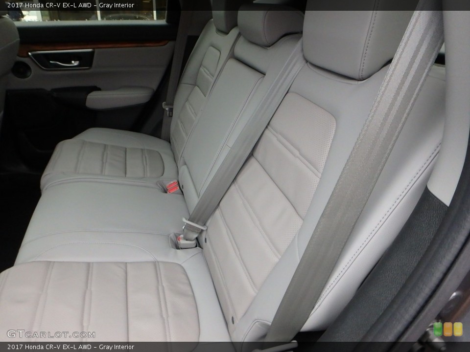 Gray Interior Rear Seat for the 2017 Honda CR-V EX-L AWD #118292193