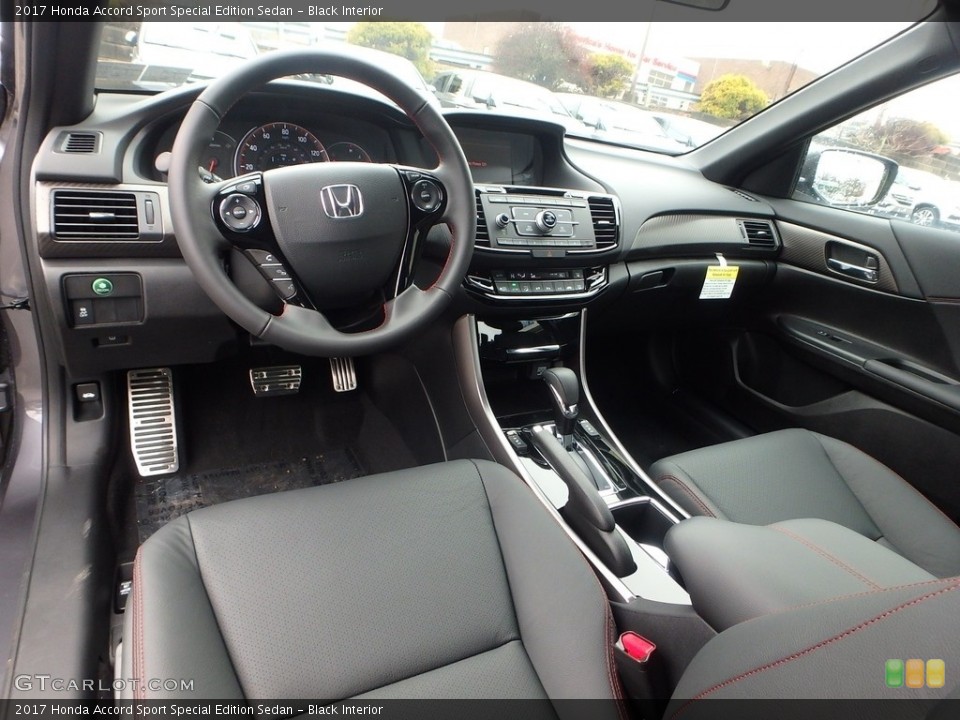 Black Interior Photo for the 2017 Honda Accord Sport Special Edition Sedan #118297726