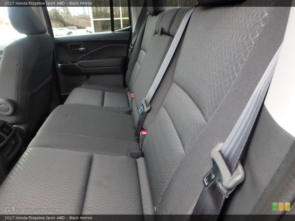 Black Interior Rear Seat for the 2017 Honda Ridgeline Sport AWD #118298721