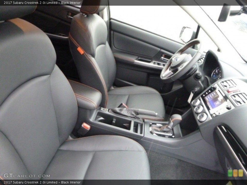Black Interior Front Seat for the 2017 Subaru Crosstrek 2.0i Limited #118300635