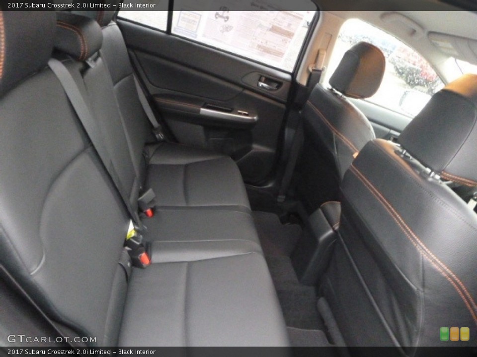 Black Interior Rear Seat for the 2017 Subaru Crosstrek 2.0i Limited #118300677
