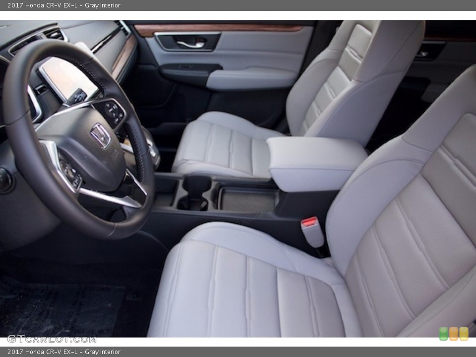 Gray Interior Photo for the 2017 Honda CR-V EX-L #118302726
