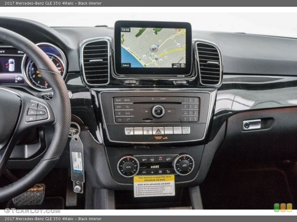 Black Interior Controls for the 2017 Mercedes-Benz GLE 350 4Matic #118311722
