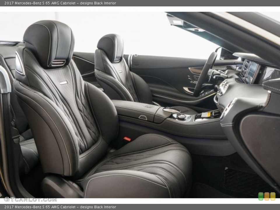 designo Black Interior Photo for the 2017 Mercedes-Benz S 65 AMG Cabriolet #118312958