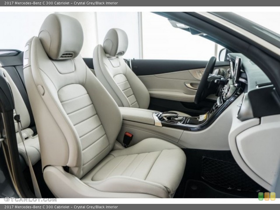 Crystal Grey/Black Interior Photo for the 2017 Mercedes-Benz C 300 Cabriolet #118313186