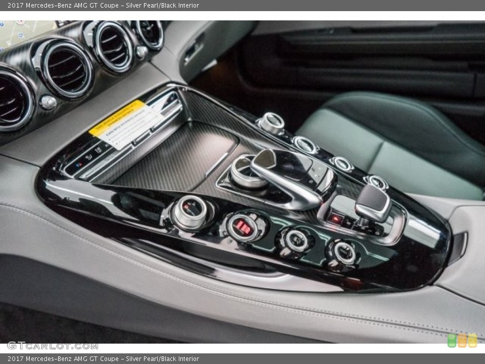 Silver Pearl/Black Interior Controls for the 2017 Mercedes-Benz AMG GT Coupe #118313453