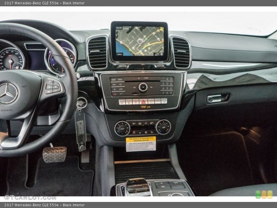 Black Interior Dashboard for the 2017 Mercedes-Benz GLE 550e #118314497