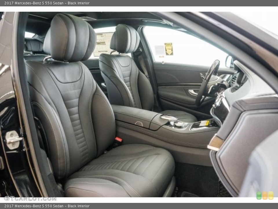 Black Interior Photo for the 2017 Mercedes-Benz S 550 Sedan #118315715