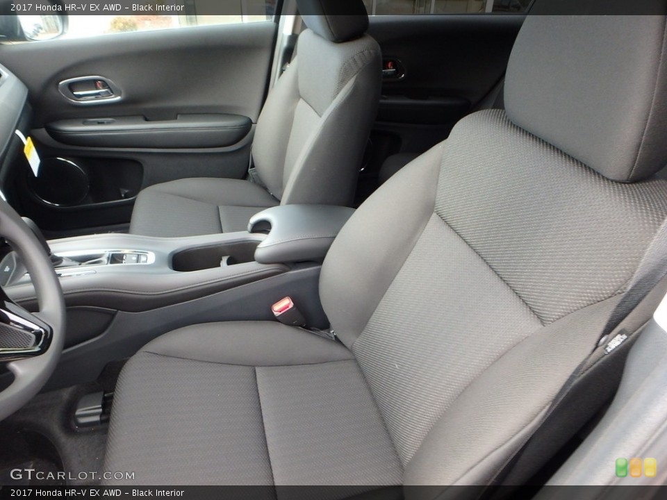 Black 2017 Honda HR-V Interiors
