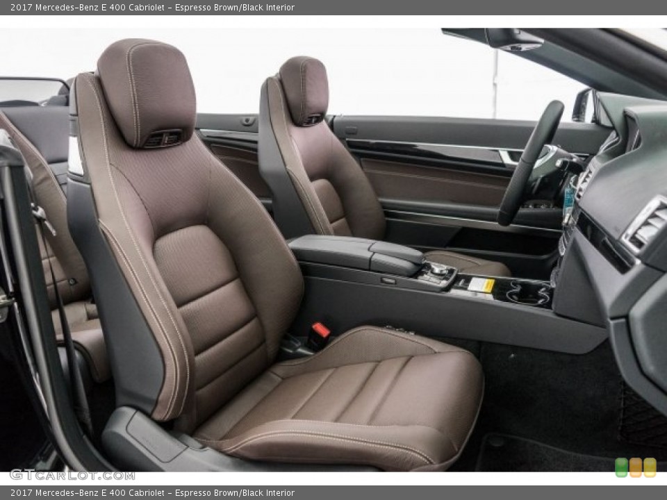 Espresso Brown/Black Interior Photo for the 2017 Mercedes-Benz E 400 Cabriolet #118316522
