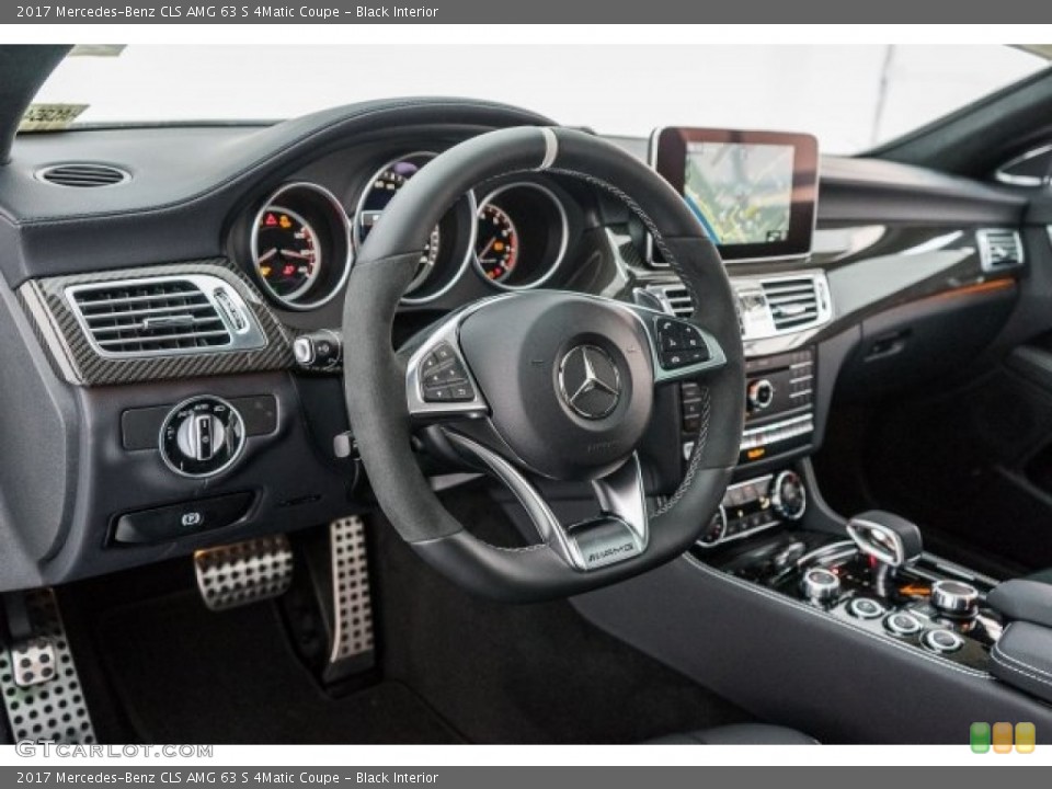 Black Interior Dashboard for the 2017 Mercedes-Benz CLS AMG 63 S 4Matic Coupe #118317992