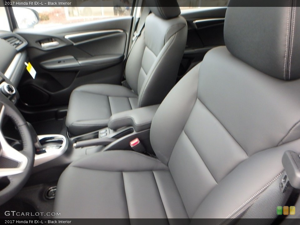 Black Interior Front Seat for the 2017 Honda Fit EX-L #118318322