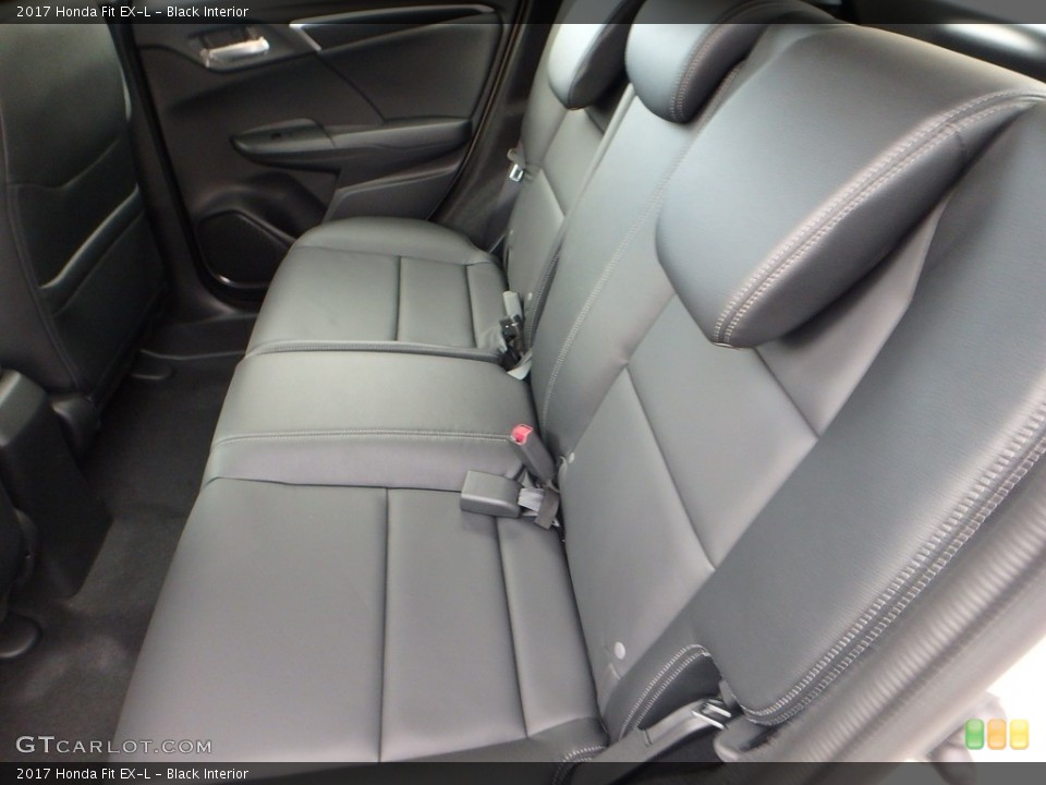 Black Interior Rear Seat for the 2017 Honda Fit EX-L #118318343