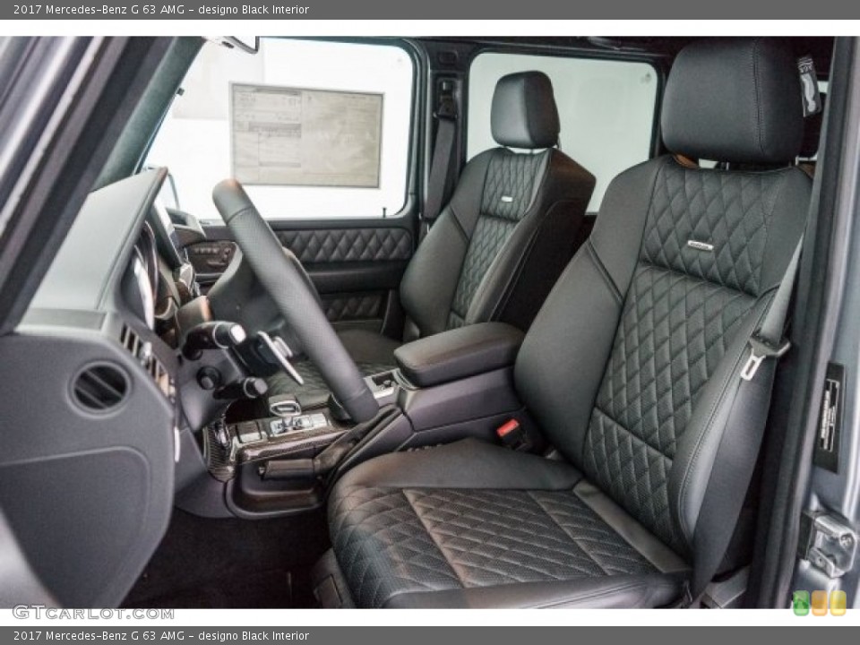 designo Black Interior Photo for the 2017 Mercedes-Benz G 63 AMG #118318364