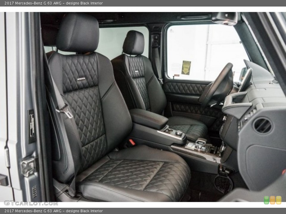 designo Black Interior Front Seat for the 2017 Mercedes-Benz G 63 AMG #118318493
