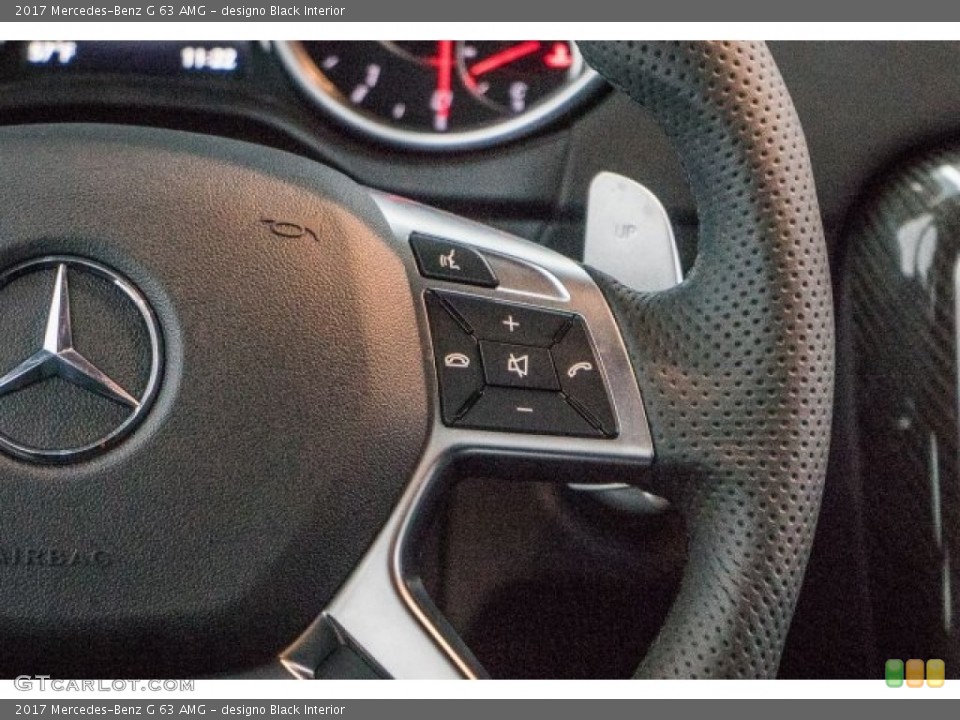 designo Black Interior Controls for the 2017 Mercedes-Benz G 63 AMG #118318550