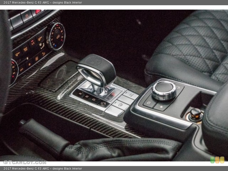 designo Black Interior Transmission for the 2017 Mercedes-Benz G 63 AMG #118318595