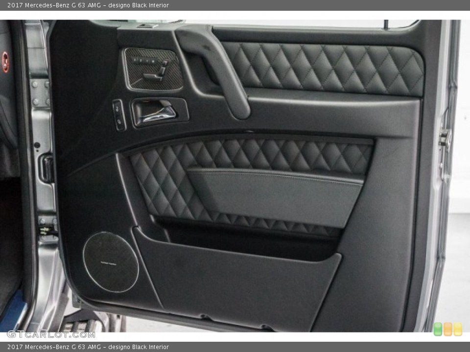 designo Black Interior Door Panel for the 2017 Mercedes-Benz G 63 AMG #118318724