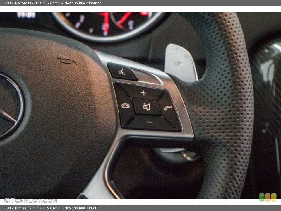 designo Black Interior Controls for the 2017 Mercedes-Benz G 63 AMG #118318823