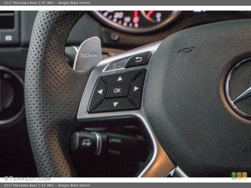 designo Black Interior Controls for the 2017 Mercedes-Benz G 63 AMG #118318847