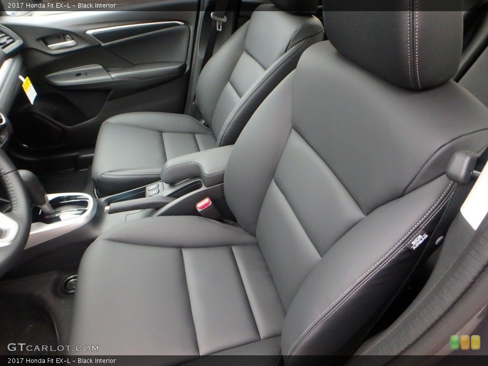 Black Interior Front Seat for the 2017 Honda Fit EX-L #118318863