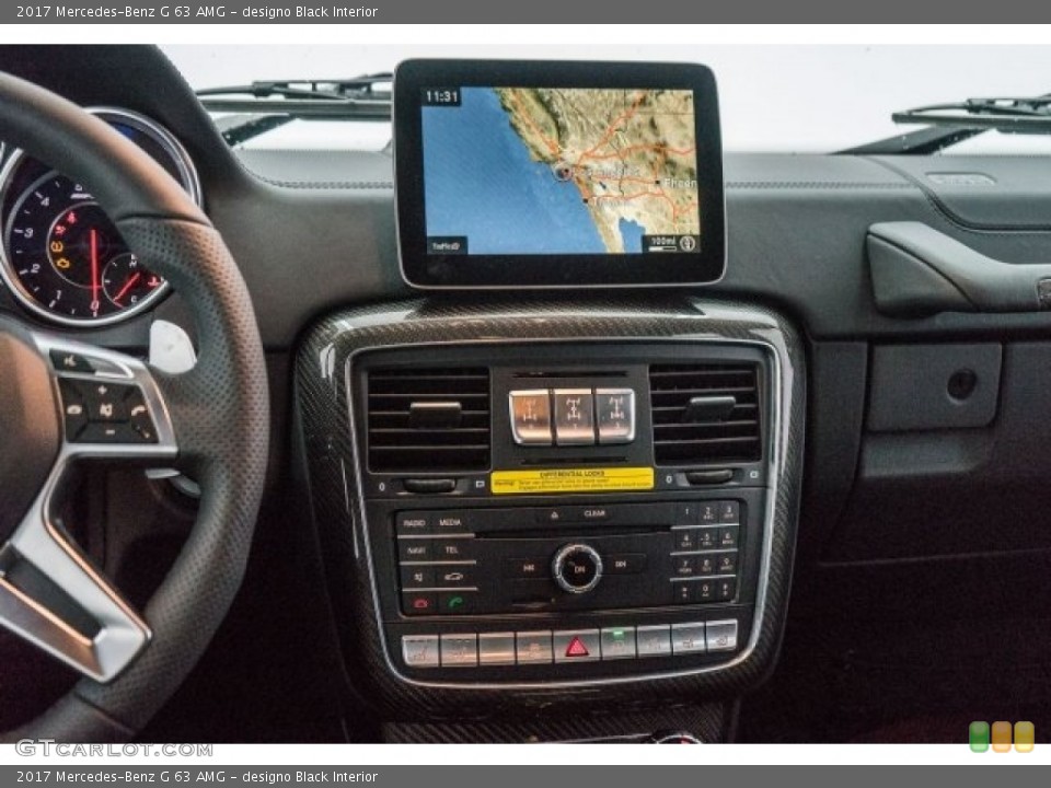 designo Black Interior Controls for the 2017 Mercedes-Benz G 63 AMG #118318864