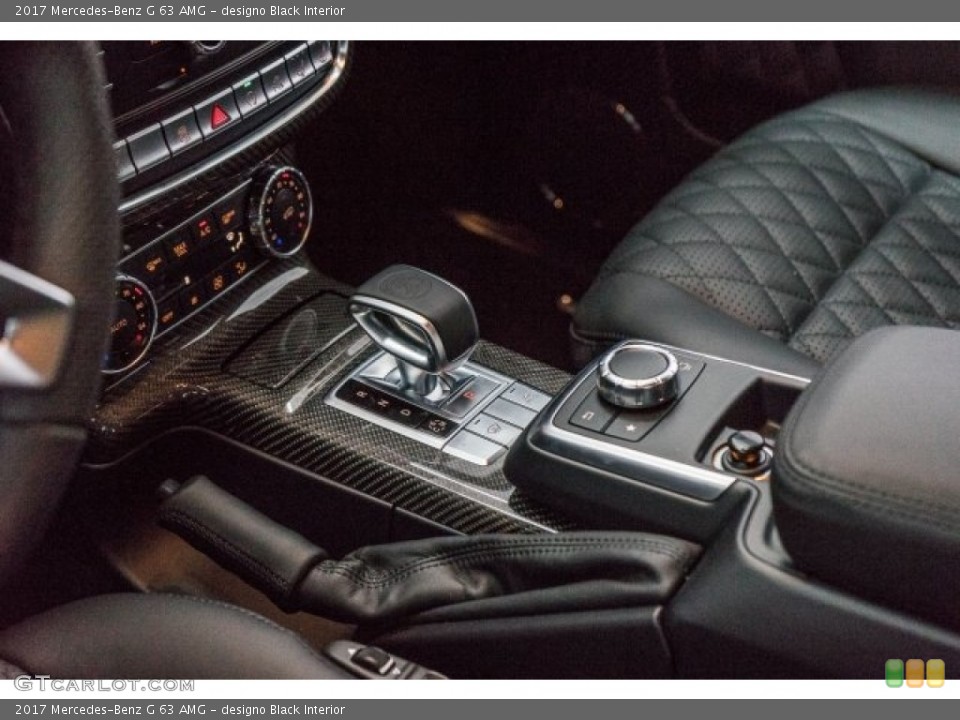 designo Black Interior Transmission for the 2017 Mercedes-Benz G 63 AMG #118318880