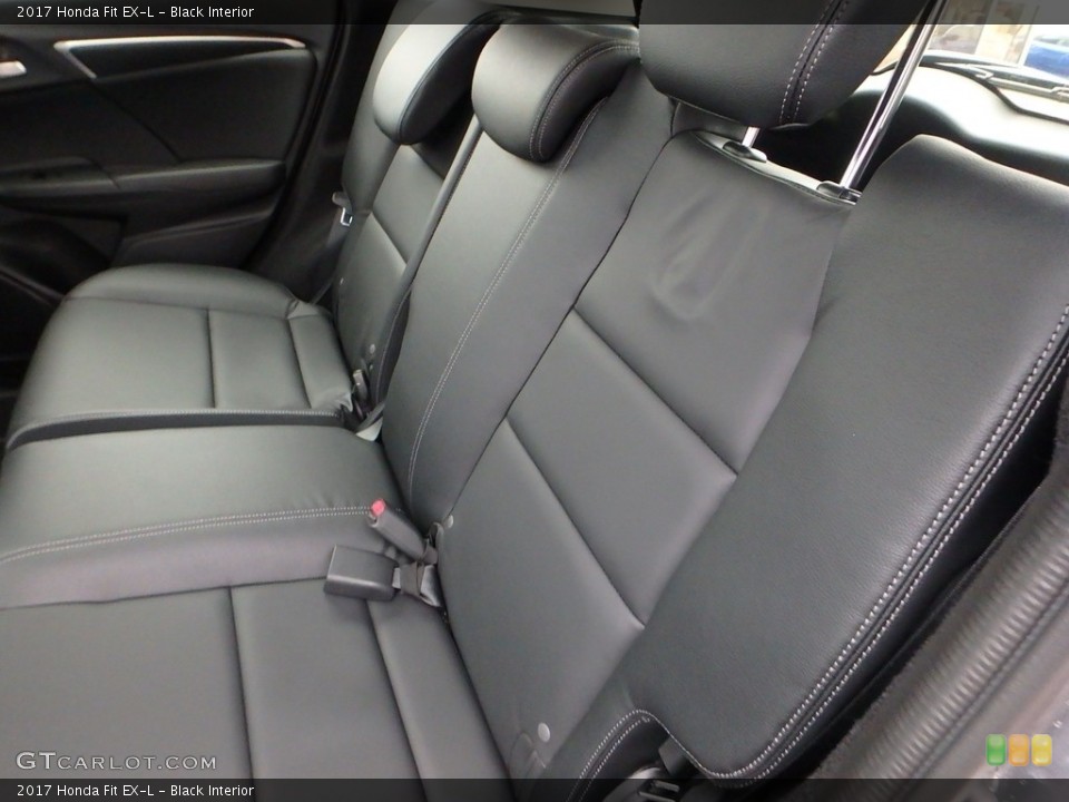 Black Interior Rear Seat for the 2017 Honda Fit EX-L #118318886
