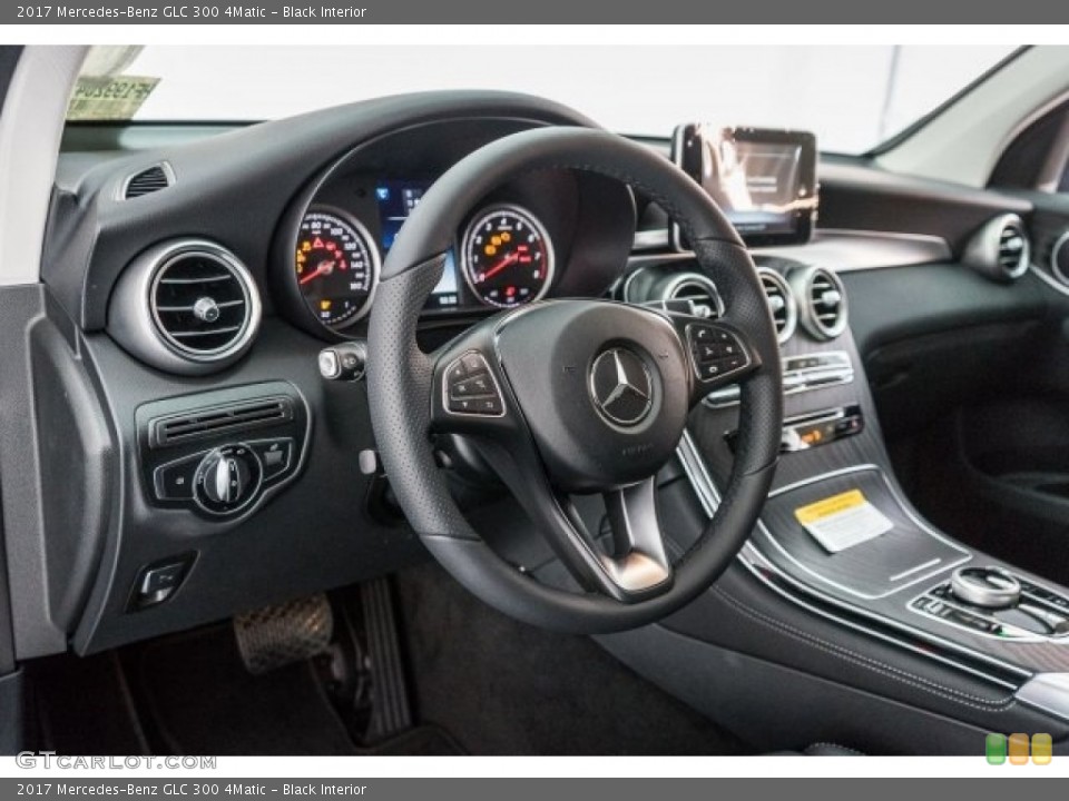 Black Interior Dashboard for the 2017 Mercedes-Benz GLC 300 4Matic #118321511