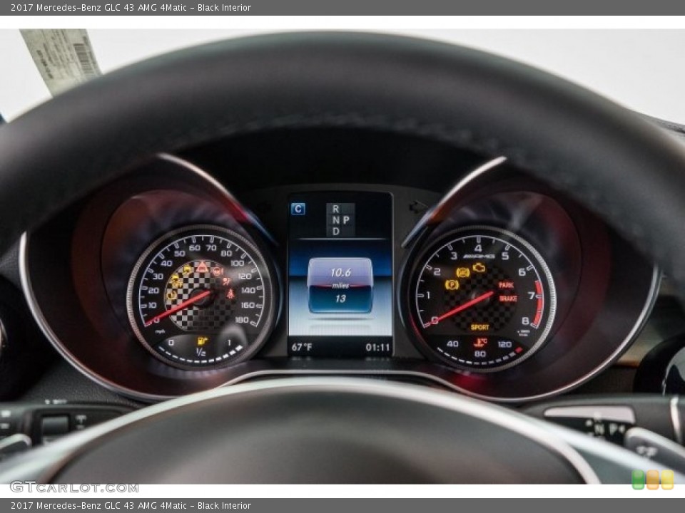 Black Interior Gauges for the 2017 Mercedes-Benz GLC 43 AMG 4Matic #118322420