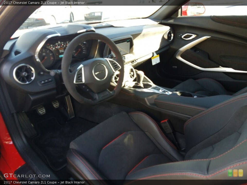 Jet Black Interior Photo for the 2017 Chevrolet Camaro ZL1 Coupe #118322642